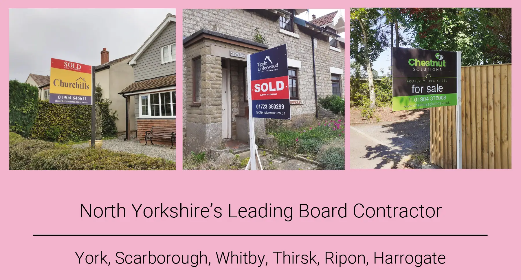 Board Erection services North Yorkshire