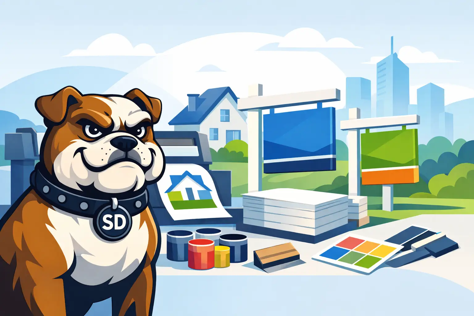 Estate Agent Board Printing That Works