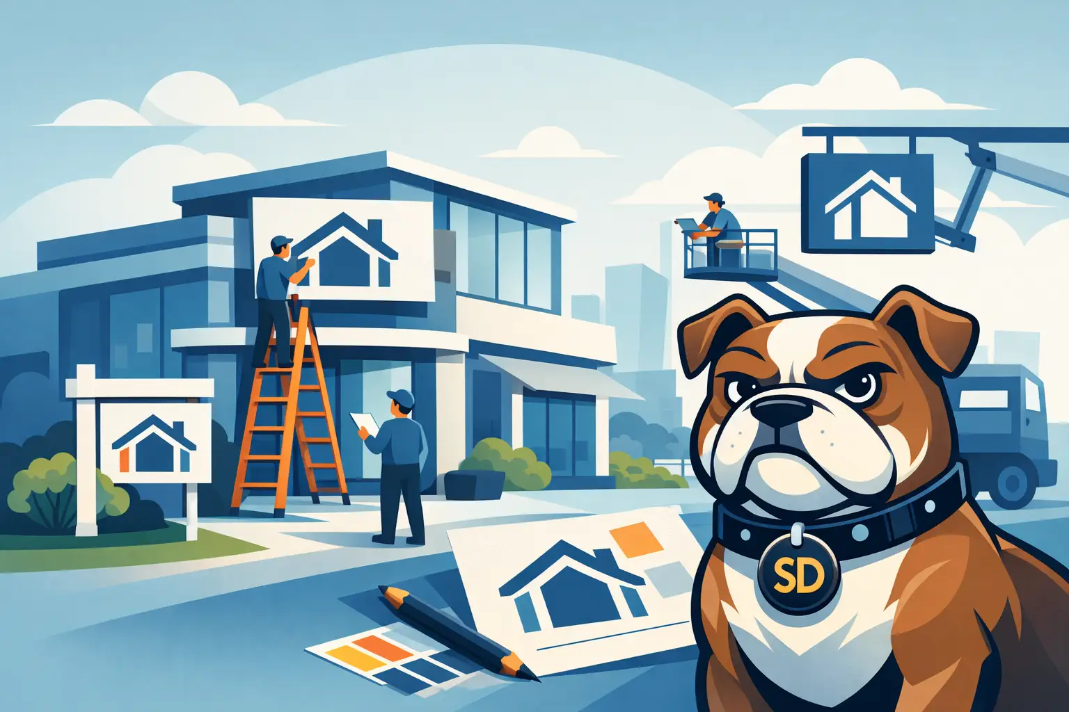 Estate Agency Rebrand Signage Done Right