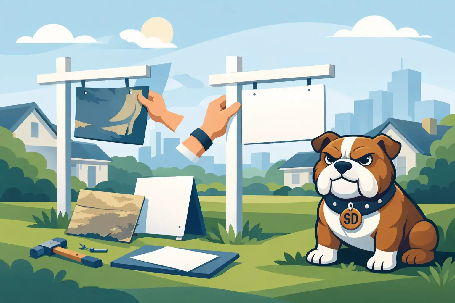 How Often Should Estate Agent Boards Be Replaced?