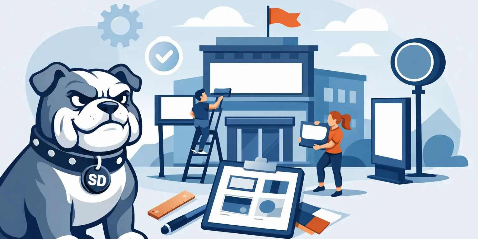 How to Standardise Agency Signage Branding How to Standardise Agency Signage Branding