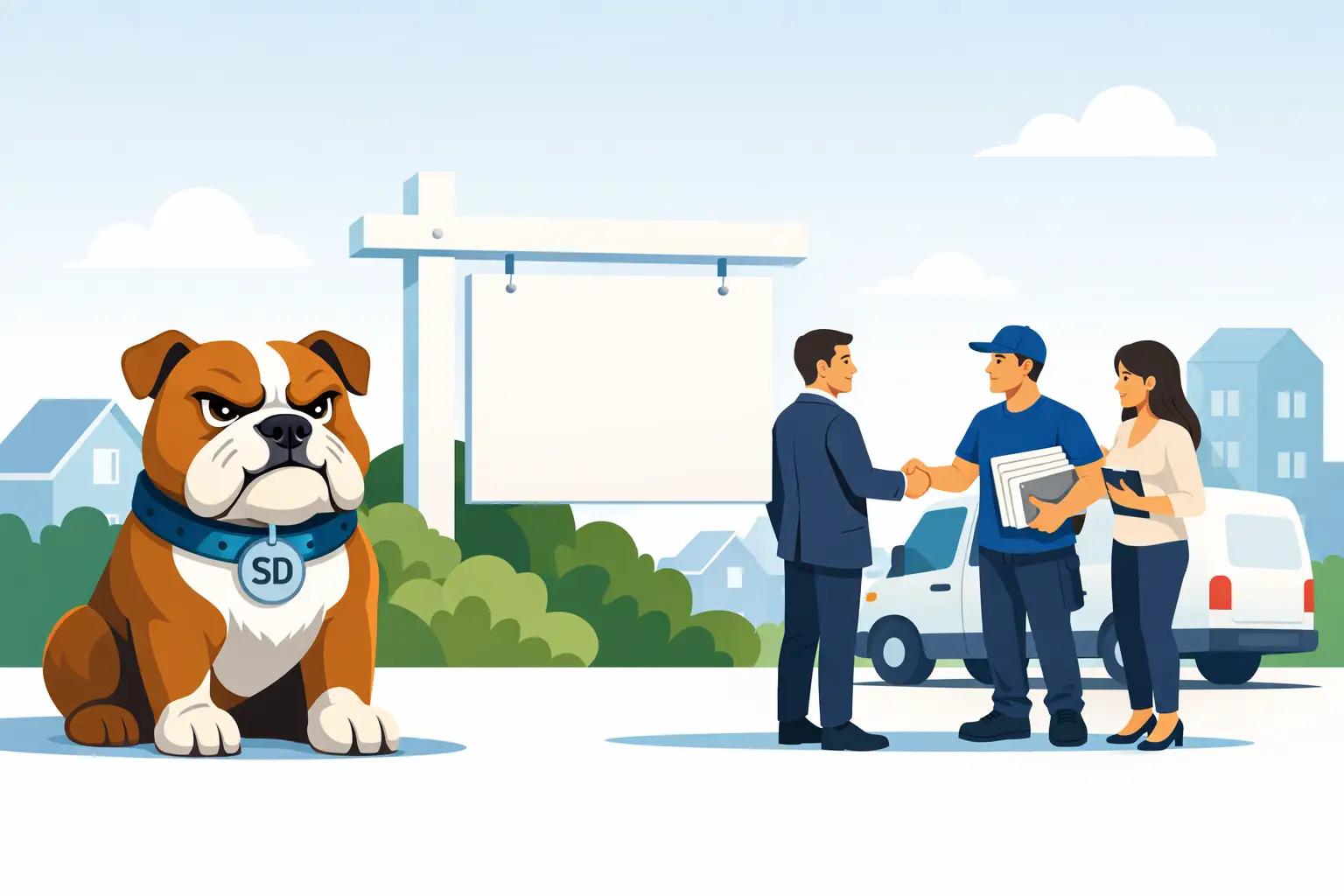 What Is a Board Contractor for Estate Agents?