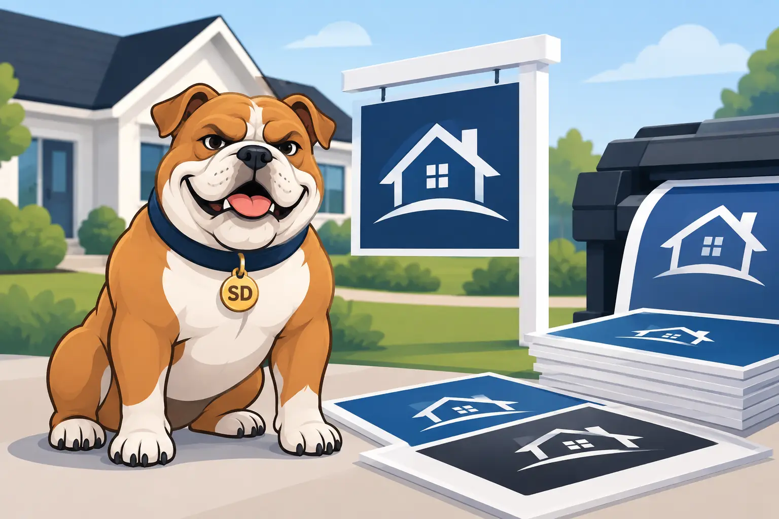 Best Board Printing Methods for Estate Agents